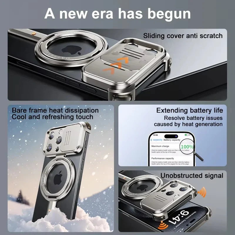 Magnetic Holder Metal Cover For 14 Series