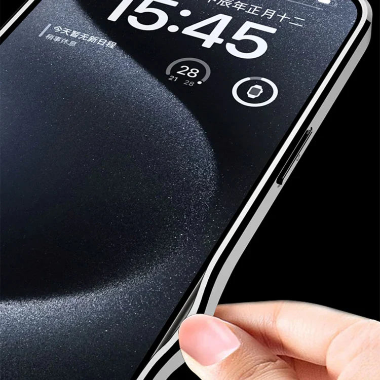 iPhone 16 Series Polished Guard Business Leather Case