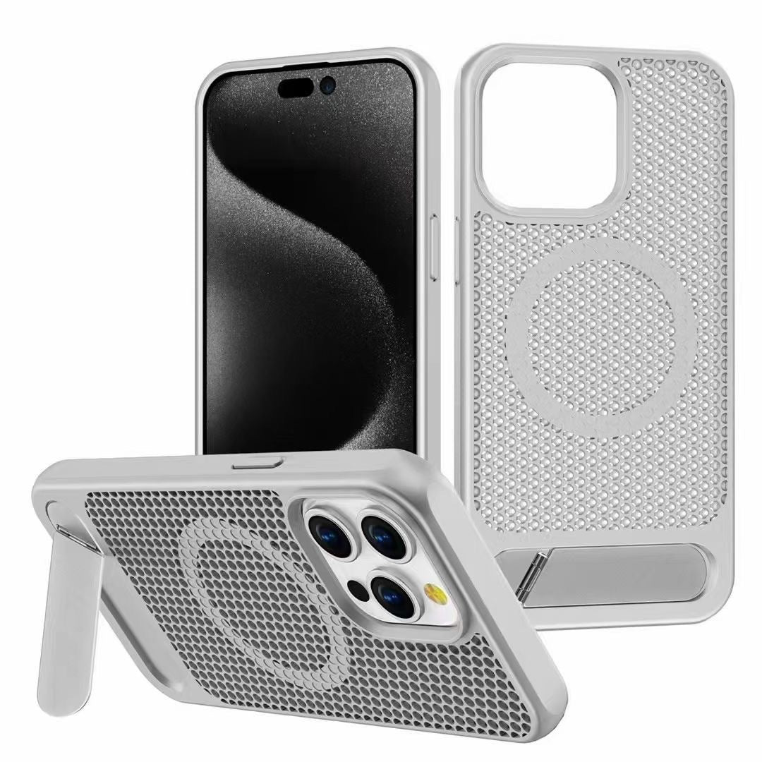 HoneyComb Cooling Mesh shell magnetic iPhone case