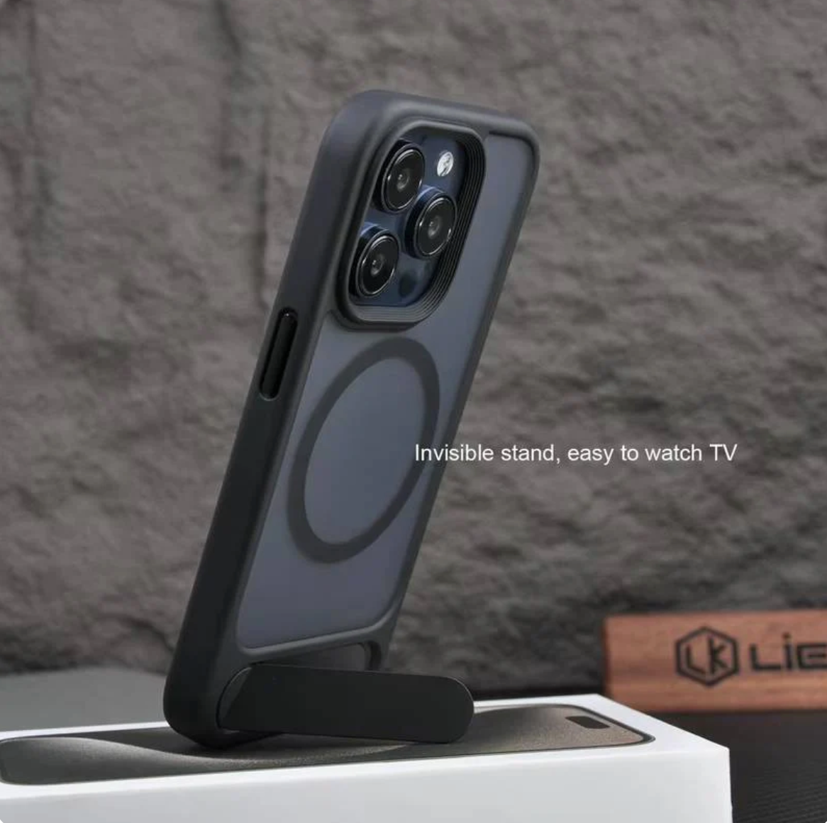 iPhone Series Stylish Invisible Stand with Magsafe Protection