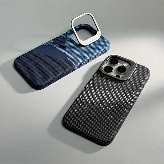 Pixels Texture Kickstand Cover For 16 Series