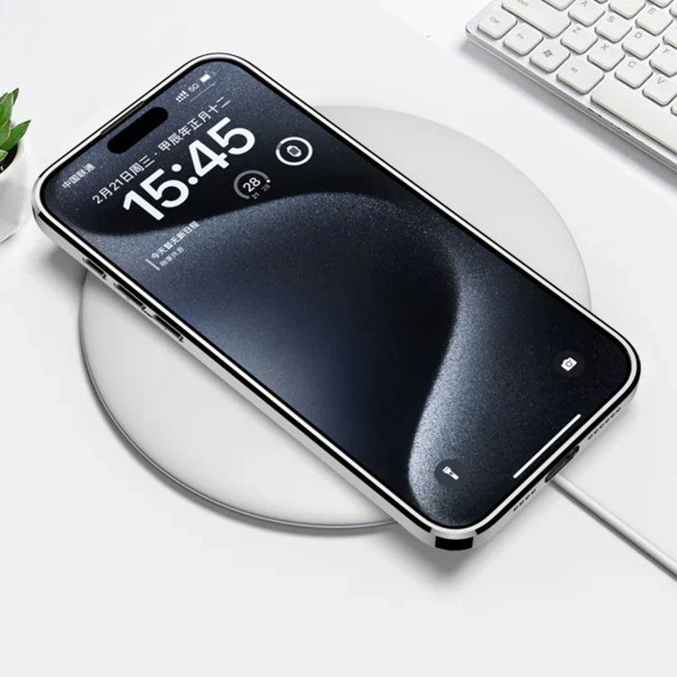 iPhone 16 Series Polished Guard Business Leather Case