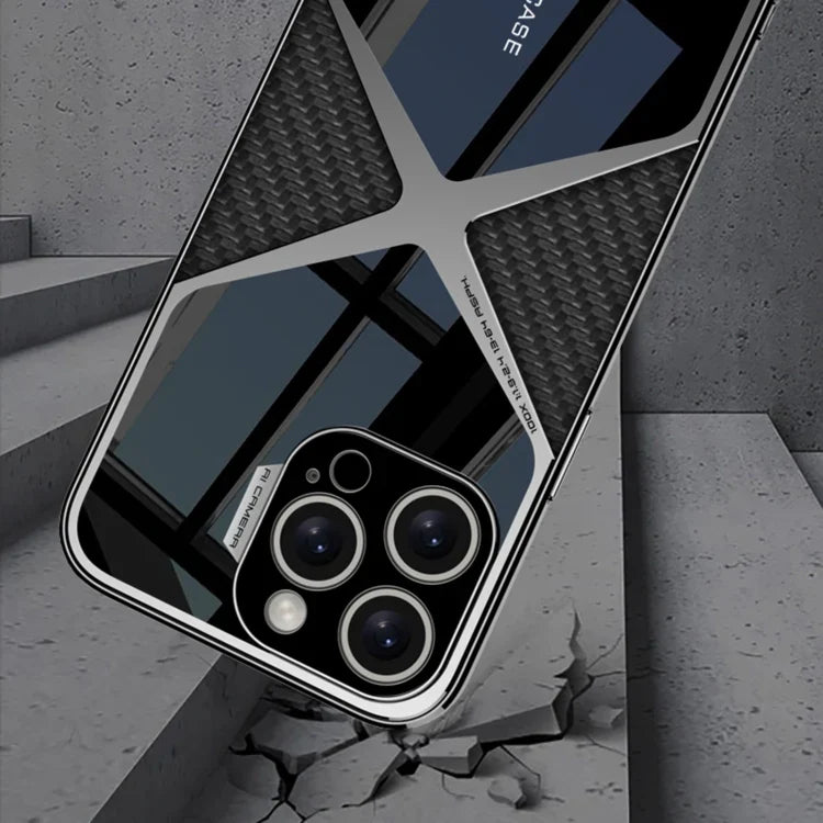 iPhone 16 Series Polished Guard Business Leather Case