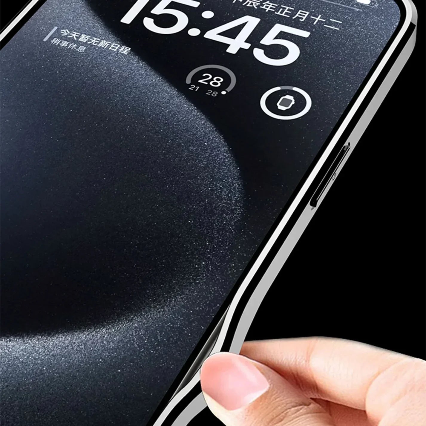 iPhone 16 Series Polished Guard Business Leather Case