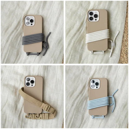 iPhone 15 Series Necklace Case Detachable