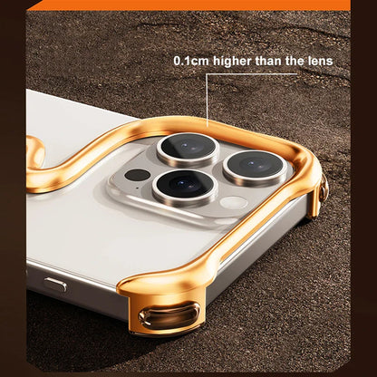 Luxury Metal 3D Hollow Cover For iPhone 16 Series
