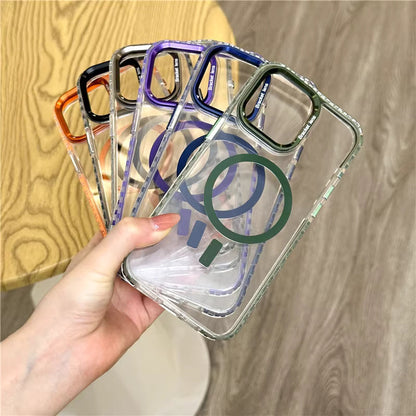 🌟 Case for Joy: Magnetic Transparent TPU Case For iPhone 14 Series 🌟