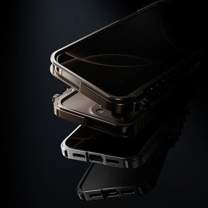Case For Joy's Mechanical Metal Bumper Cover For iPhone 16 Series