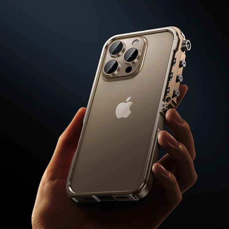 Case For Joy's Mechanical Metal Bumper Cover For iPhone 14 Series