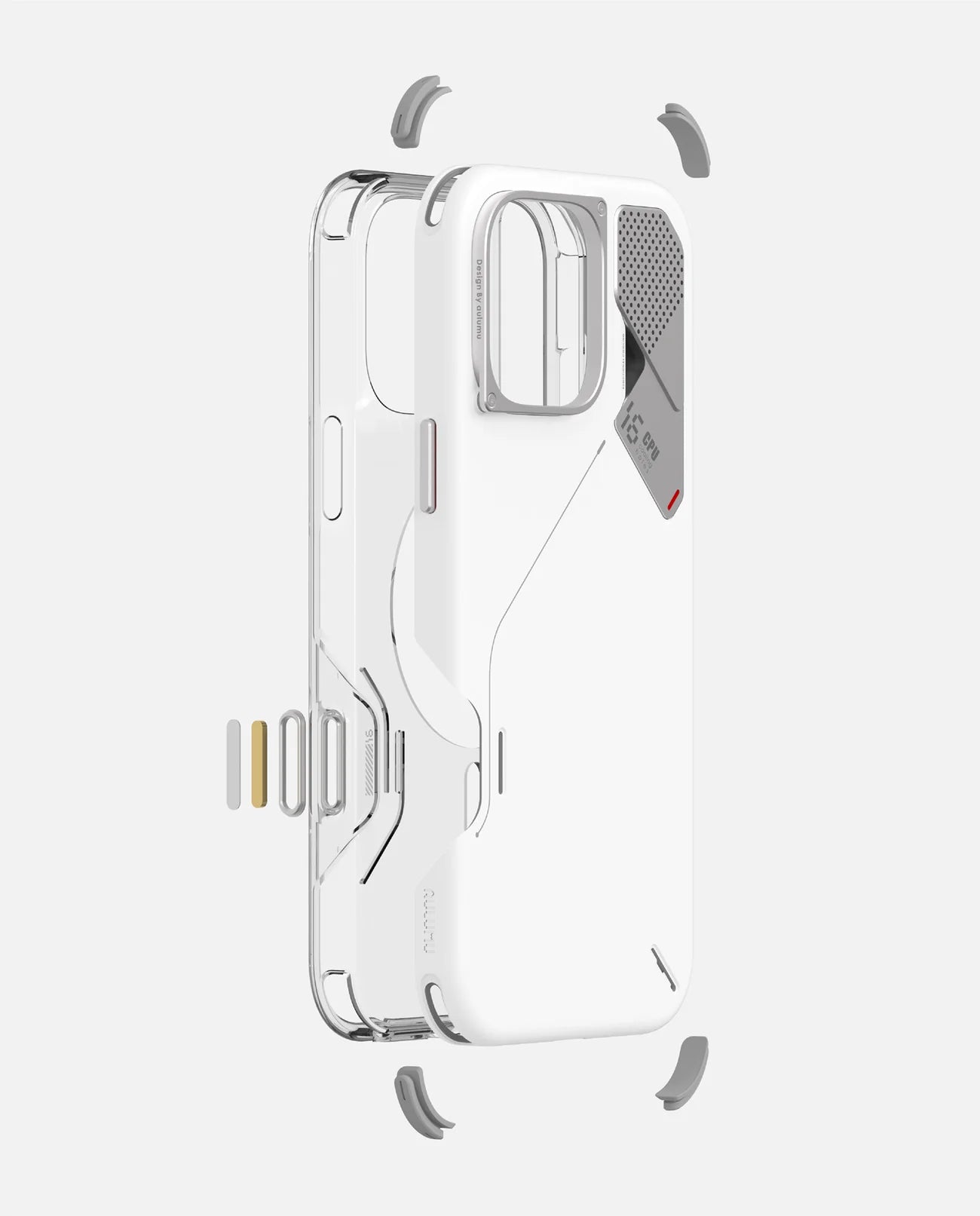 iPhone 15 Series Slim Shockproof Case With Real Cooling And Magsafe