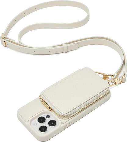 iPhone 15 Series ZVE RFID-Blocking Wallet Case.