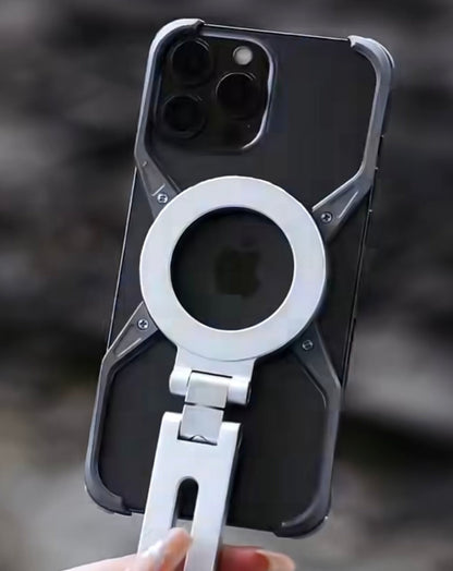 iPhone 15 Series High End Bracket Metal Fulcrum Case