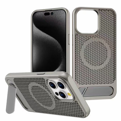 HoneyComb Cooling Mesh shell magnetic iPhone case
