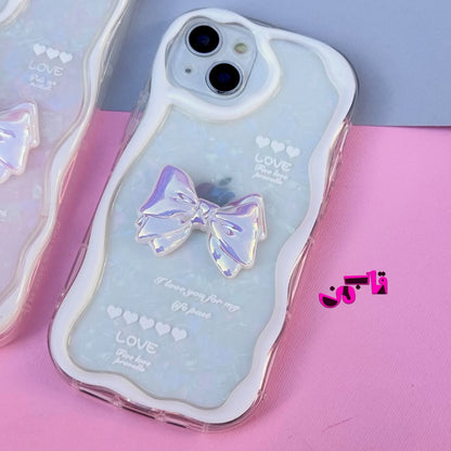 Luxe Bow Charm Case For iPhone 14 Series