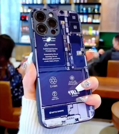 iPhone 15 Series Circuit View Case