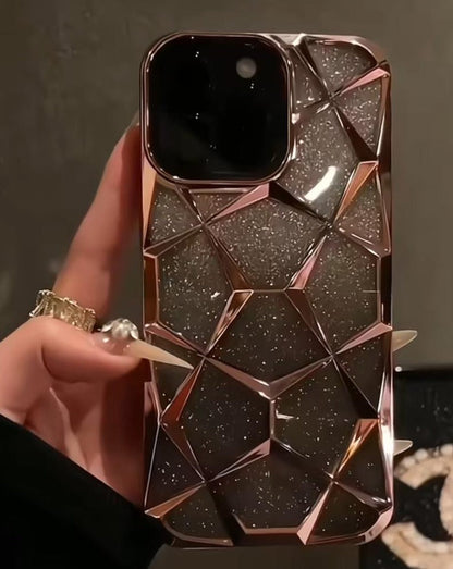 Phone 13 Series Glitter Three-Dimensional Diamond Mobile Phone Case