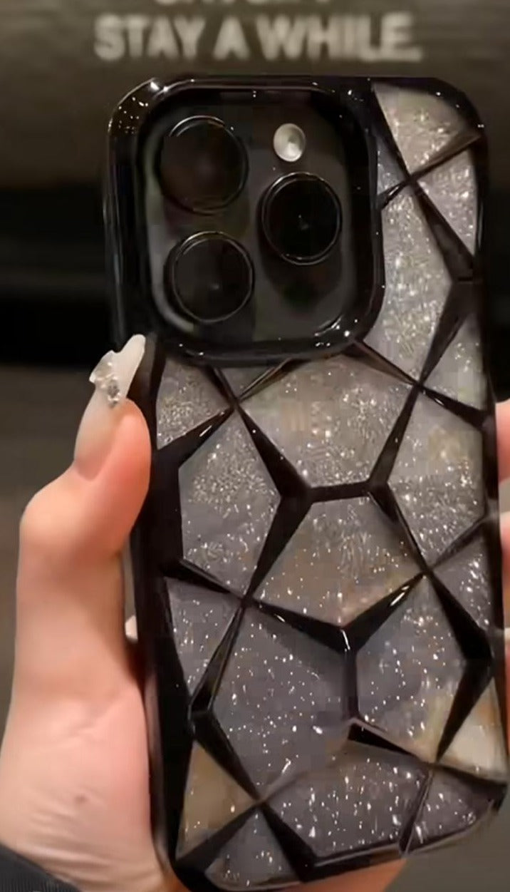 Phone 13 Series Glitter Three-Dimensional Diamond Mobile Phone Case