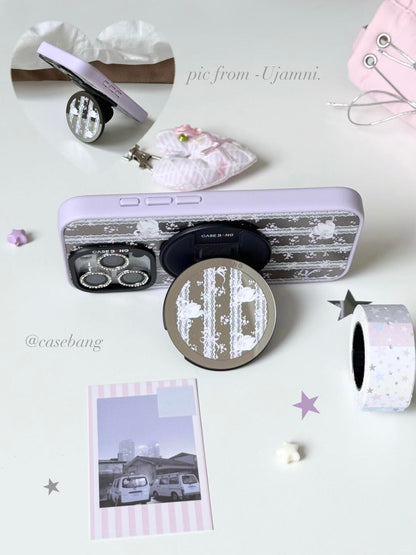 Lavender Love Heart Case Set of 2 Pcs For iPhone 16 Series