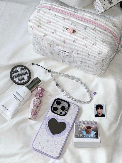 Lavender Love Heart Case Set of 2 Pcs For iPhone 16 Series