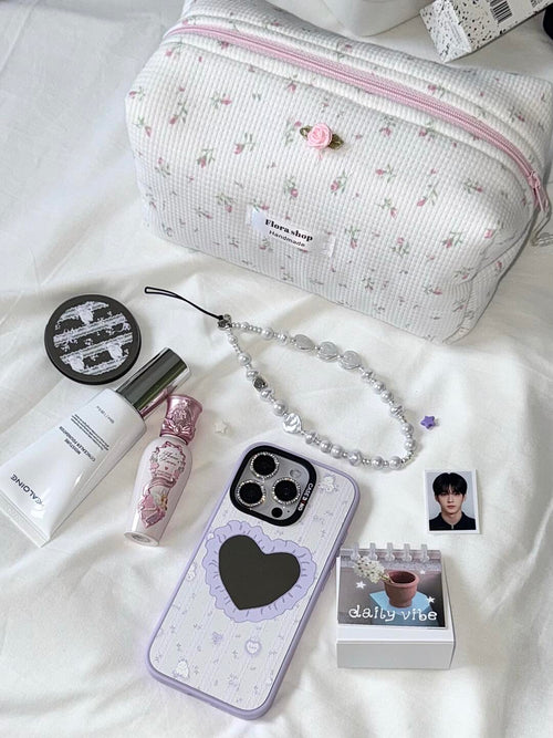 Lavender Love Heart Case Set of 2 Pcs For iPhone 16 Series