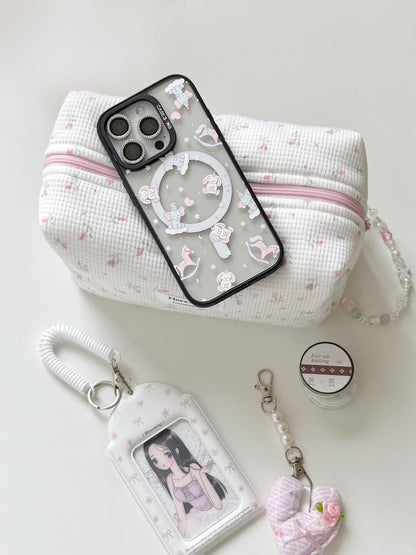 Lavender Love Heart Case Set of 2 Pcs For iPhone 16 Series